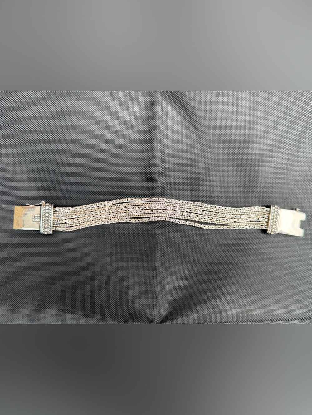 Silpada Go Gorgeous Multi Strand sterling bracelet
